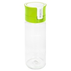 Brita fill&go Vital "fresh lime" 0,6 Liter, Trinkflasche(transparent/limette, mit Wasserfilter)