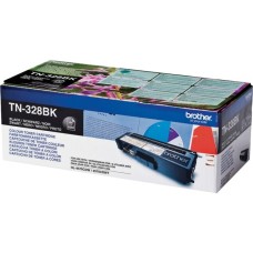 Brother TN-328BK schwarz, Toner(Retail)