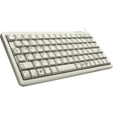 CHERRY Compact-Keyboard G84-4100, Tastatur(weiß, US-Layout, Cherry Mechanisch)