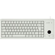 CHERRY Compact-Keyboard G84-4420, Tastatur(hellgrau, US-Layout, Cherry Mechanisch)