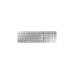 CHERRY DW 9100 SLIM, Desktop-Set(weiß/silber, BE-Layout, SX-Scherentechnologie)