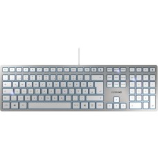 CHERRY KC 6000 SLIM, Tastatur(silber, DE-Layout)