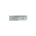 CHERRY KW 9100 SLIM FOR MAC, Tastatur(silber/weiß, DE-Layout, SX-Scherentechnologie)