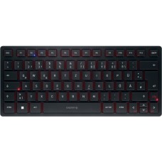 CHERRY KW 9200 MINI, Tastatur(schwarz, DE-Layout, SX-Scherentechnologie)