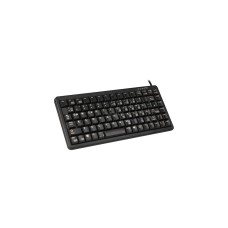 CHERRY Slim G84-4100 Flach, Tastatur(schwarz, DE-Layout, Cherry Mechanisch)