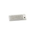 CHERRY Slim Line G84-4400, Tastatur(grau, US-Layout, integr. Trackball)