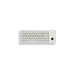 CHERRY Slim Line G84-4400, Tastatur(grau, US-Layout, integr. Trackball)
