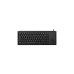 CHERRY Slim Line G84-4400, Tastatur(schwarz, US-Layout, integr. Trackball)
