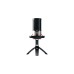 CHERRY UM 6.0 Advanced, Mikrofon(schwarz/silber, USB-C, Klinke)