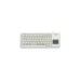 CHERRY XS Touchpad Keyboard G84-5500, Tastatur(grau, DE-Layout, Rubberdome)