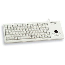 CHERRY XS Trackball Keyboard G84-5400, Tastatur(grau, DE-Layout)