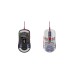 CHERRY Xtrfy M42 RGB, Gaming-Maus(grau/rot)
