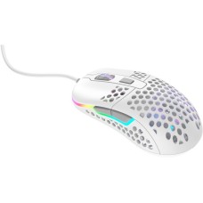 CHERRY Xtrfy M42 RGB, Gaming-Maus(weiß/hellgrau)