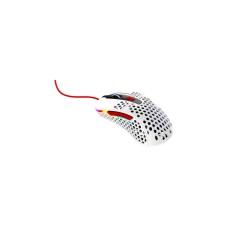 CHERRY Xtrfy M4, Gaming-Maus(weiß/dunkelrot)