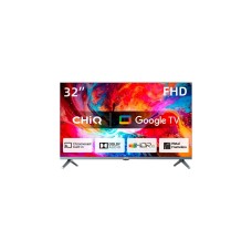 CHiQ L32M8TG, LED-Fernseher(80 cm (32 Zoll), silber/schwarz, FullHD, Triple Tuner, SmartTV, Chromecast built-in)