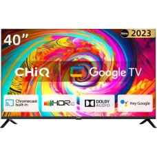 CHiQ L40G7B, LED-Fernseher(100 cm (40 Zoll), schwarz, FullHD, Triple Tuner, SmartTV, Chromecast built-in)