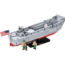 COBI LCVP Higgins Boat, Konstruktionsspielzeug(Maßstab 1:35)