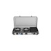 Campingaz Camping Kitchen 2 Multi Cook, Gaskocher(grau, 2 Kochfelder 2x 1,8 kW + Grillplatte 0,9 kW)