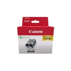 Canon Tinte Doppelpack schwarz PGI-520BK