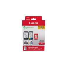 Canon Tinte Photo Value Pack PG-575XL /CL-576XL(inkl. 50 Blatt 10x15 Fotopapier)