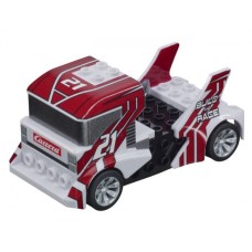 Carrera GO!!! Build 'n Race - Race Truck, Rennwagen(weiß)