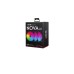 Chieftec NF-3012-RGB 3er-RGB Lüfter-Set (Nova), Gehäuselüfter(3er Pack inkl. Controller)