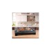 Clatronic Barbeque-Tischgrill BQ 2977, Elektrogrill(schwarz, 2.000 Watt)