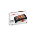 Clatronic Barbeque-Tischgrill BQ 2977, Elektrogrill(schwarz, 2.000 Watt)