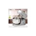 Clatronic Knetmaschine KM 3709, Küchenmaschine(titan, 1.000 Watt)