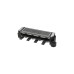 Clatronic Raclette Grill mit heißem Stein RG 3678(schwarz/silber)