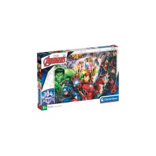 Clementoni Brilliant - Marvel, Puzzle(104 Teile)