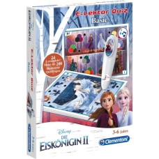 Clementoni E-Lektor Quiz Basic Frozen 2, Lernspiel