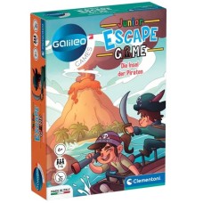 Clementoni Escape Game Junior - Die Insel der Piraten, Partyspiel