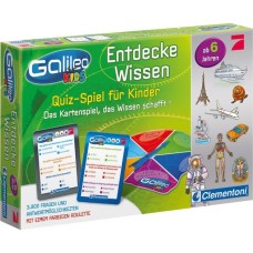 Clementoni Galileo Kids - Wissens-Quiz für Kinder, Quizspiel