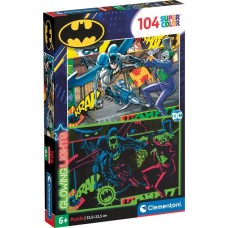 Clementoni Glowing Lights - DC Batman, Puzzle(104 Teile)