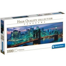 Clementoni High Quality Collection Panorama - New York Brooklyn Bridge, Puzzle(1000 Teile)
