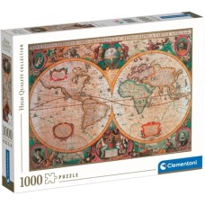 Clementoni High Quality Collection - Antike Karte, Puzzle(1000 Teile)