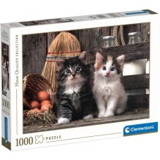 Clementoni High Quality Collection - Niedliche Kätzchen, Puzzle(1000 Teile)