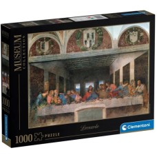 Clementoni Museum Collection: Leonardo - Das Abendmahl, Puzzle(1000 Teile)
