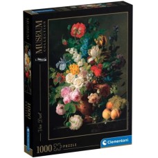 Clementoni Museum Collection: Van Dael - Blumenvase, Puzzle(1000 Teile)