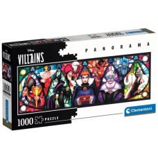 Clementoni Panorama Collection - Disney Villains, Puzzle(1000 Teile)