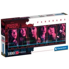 Clementoni Panorama - Netflix Stranger Things, Puzzle(1000 Teile)