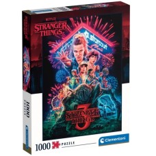 Clementoni Stranger Things, Puzzle(1000 Teile)