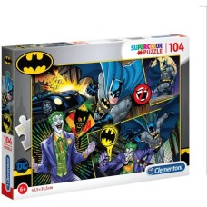 Clementoni Supercolor - DC Batman, Puzzle(104 Teile)