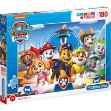 Clementoni Supercolor - Paw Patrol, Puzzle(180 Teile)