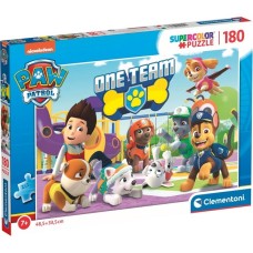 Clementoni Supercolor - Paw Patrol, Puzzle(180 Teile)