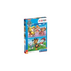 Clementoni Supercolor - Paw Patrol, Puzzle( 2x 20 Teile)