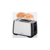 Cloer King-Size-Toaster 3569(edelstahl/schwarz, 1.000 Watt, für 2 XXL-Toastscheiben)