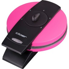 Cloer Waffeleisen 1627-11(pink/schwarz, 930 Watt)