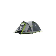 Coleman 3-Personen-Kuppelzelt Darwin 3 Plus(grau/hellgrün, mit Tunnelvorbau, Modell 2023)
